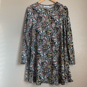 Vintage Inspired Long Sleeve Dress